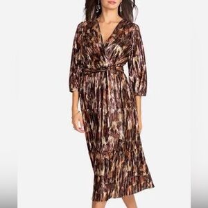 Johnny was Tina wrap dress